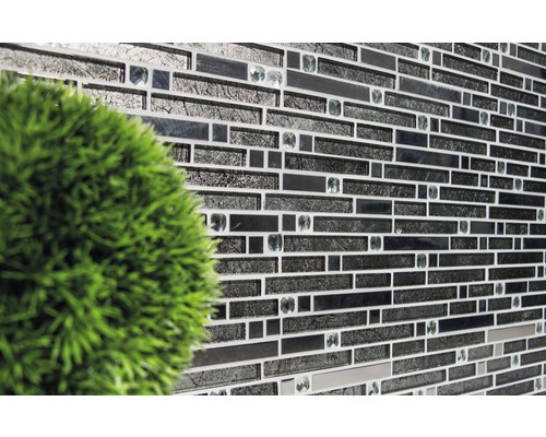 Mozaika obkládaček se vzhledem skla a kamene