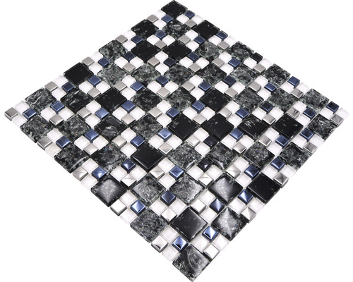 Mozaiková dlaždice se vzhledem skla a mramoru