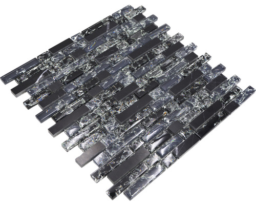 Mozaika z přírodního kamene a skla