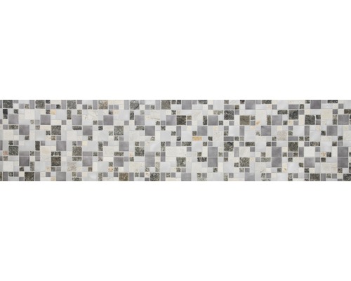 Mozaika z dlaždic se čtvercovými tvary