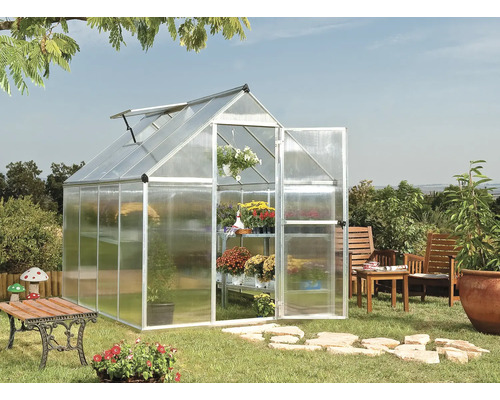 Skleník PALRAM Multiline 6x8 polykarbonát 185 x 247 x 208 cm Skleník PALRAM Multiline 6x8 polykarbonát 185 x 247 x 208 cm