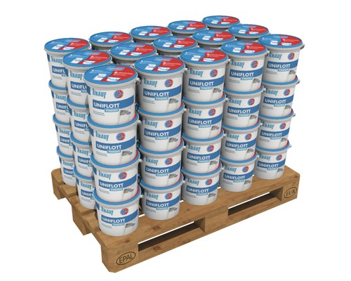 Paleta s tmelem Knauf Uniflott Finish