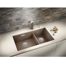 Granitový dřez Blanco SUBLINE 430/270-U 460 x 755 mm antracit 523151