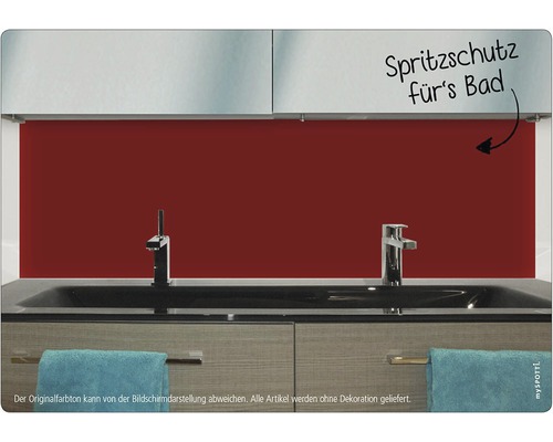 Koupelnové umyvadlo s ochranou proti stříkající vodě