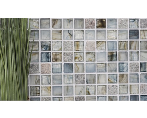 Čtvercové mozaikové dlaždice pro nástěnné dekorace