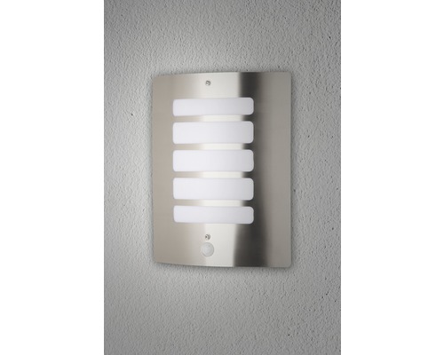 Venkovní nástěnné svítidlo s pohybovým senzorem z kovu