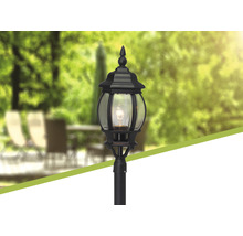 Venkovní lampa se skleněnou kupolí do zahrady