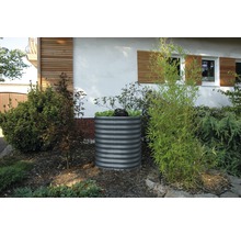 Vyvýšený záhon Vitavia Vita 858 Rund Ø 82 x 86 cm plechový granit