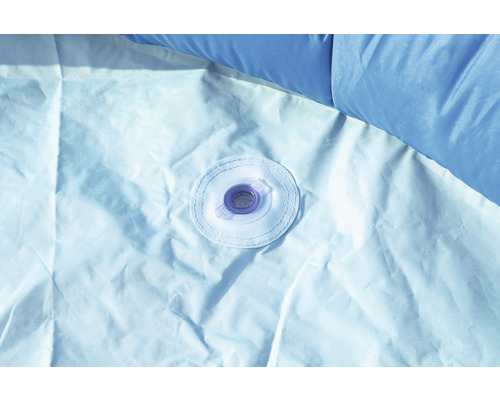 Detailní pohled na vakuový sáček s ventilem