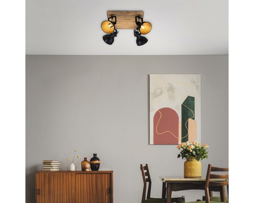 Bodové osvětlení Briloner Barnim E14 4x25W černé Bodové osvětlení Briloner Barnim E14 4x25W černé