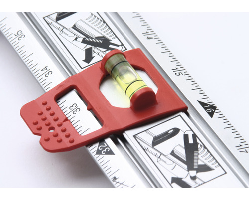 Skládací metr s vodováhou