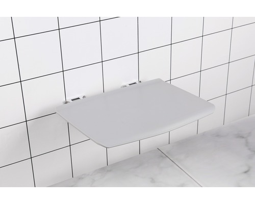 Skládací sedátko do sprchy pro montáž na stěnu v koupelně