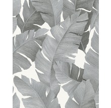Vliesová tapeta Avalon květy černá stříb 10,05 x 0,53 m-thumb-1