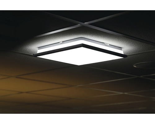 LED stropní svítidlo Top Light Silver HS 4000 IP44 10W 900lm 4000K chrom