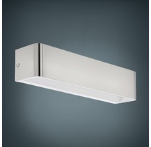 Obdélníkové nástěnné svítidlo z kovu