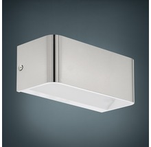 Obdélníkové ocelové nástěnné svítidlo