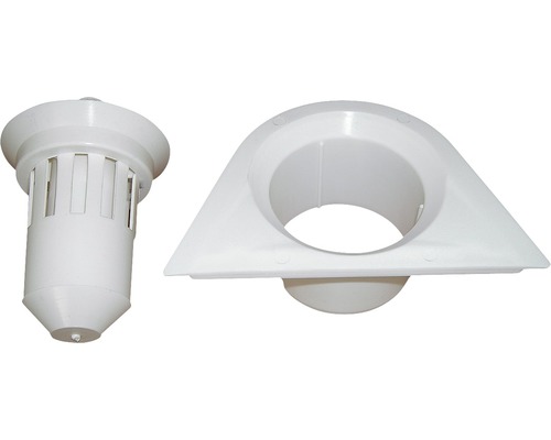 Odtoková armatura se zápachovou uzávěrkou a odtokovým pouzdrem