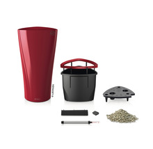 Lechuza Classico 43 kompletní sada s květináčem, vnitřní nádobou, zeminovým substrátem a ukazatelem hladiny vody