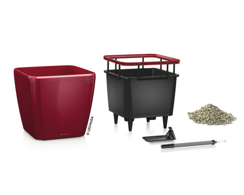 Květináč se zavlažovacím systémem a příslušenstvím