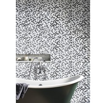 Mozaika skleněná mix bílá/šedá/černá 30,5x32,5 cm-thumb-2