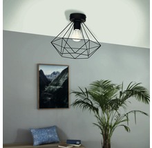 Stropní svítidlo Eglo 43004 TARBES E27 1x60 W černé