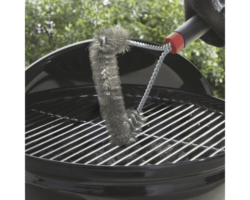 Kartáč na gril čistí grilovací rošt
