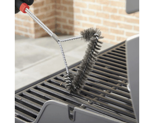 Kartáč na gril čistí grilovací rošt