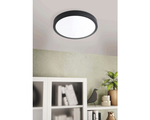 LED stropní svítidlo Eglo 78677 Fueva 20W 2500lm 4000K ø30cm černé-0