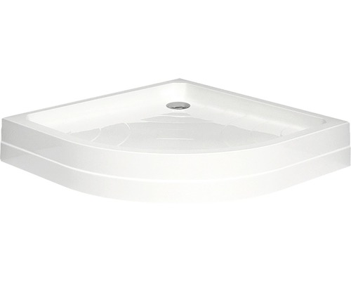 Rohová sprchová vanička ze sanitárního akrylátu