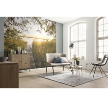 Fototapeta vliesová SH077-VD3 Lakeside 3-dílná 300x250 cm