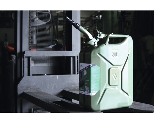 Kanystr na palivo s plnicím hrdlem, objem 20 litrů