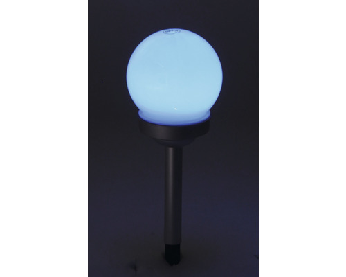 Svítící zahradní koule se zemním hrotem