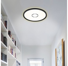 LED stropní svítidlo Briloner 18W 2400lm 4000K černé ultra tenké-thumb-0 LED stropní svítidlo Briloner 18W 2400lm 4000K černé ultra tenké-thumb-0