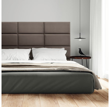 Čalouněný nástěnný panel Fancy 30x60 cm taupe