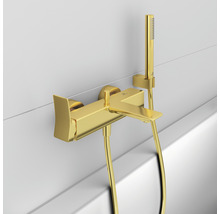 Stěnový věšák Ideal Standard Idealrain Atelier hranatý brushed gold BC770A2