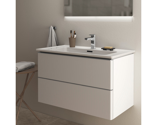 Koupelnová skříňka s umyvadlem, dvěma zásuvkami, baterií a zrcadlem