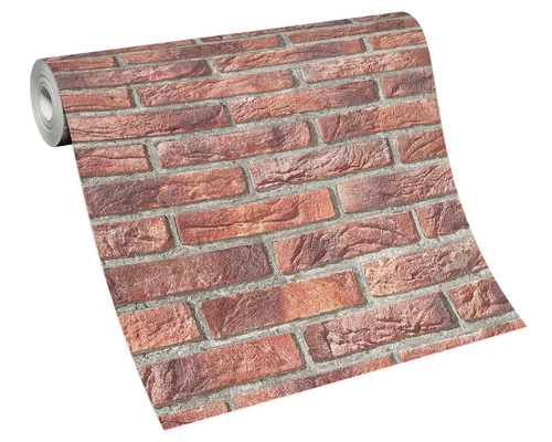 Role tapety s cihlovým vzorem