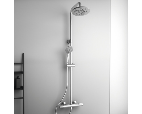 Sprchový systém s hlavovou a ruční sprchou