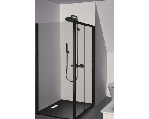 Sprchový kout s hlavovou a ruční sprchou