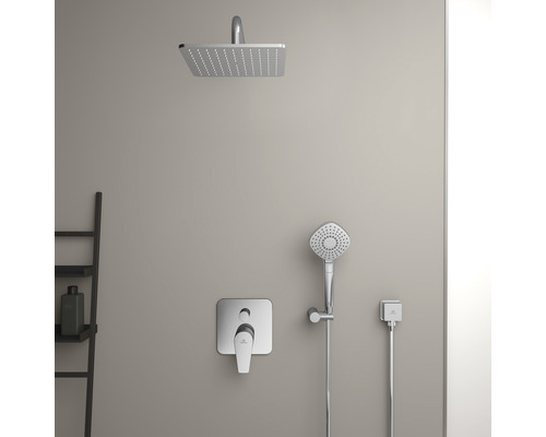 Sprchová souprava s horní sprchou, ruční sprchou a armaturou do sprchy