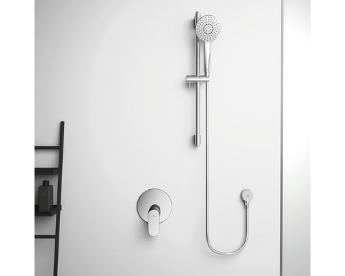 Sprchový set s hlavovou sprchou, ruční sprchou a armaturou do koupelny