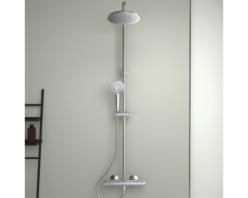 Sprchový sloup s hlavovou a ruční sprchou do koupelny