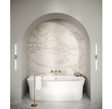 Volně stojící vana RAVAK YPSILON Wall 178x86 cm snowwhite XC00100028