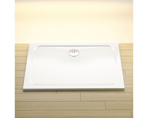 Obdélníková sprchová vanička ze sanitárního akrylátu