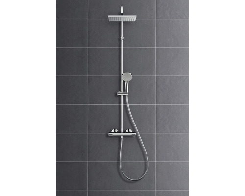 Sprchový systém s hlavovou a ruční sprchou