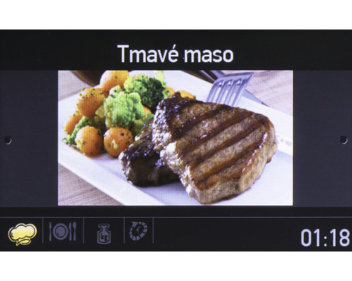 Displej pro tmavé maso