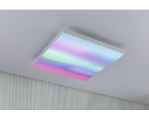 Čtvercové stropní svítidlo se změnou barvy