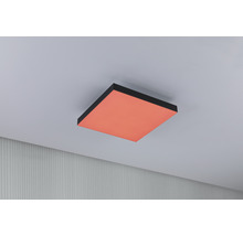 Čtvercové stropní svítidlo s černým rámem