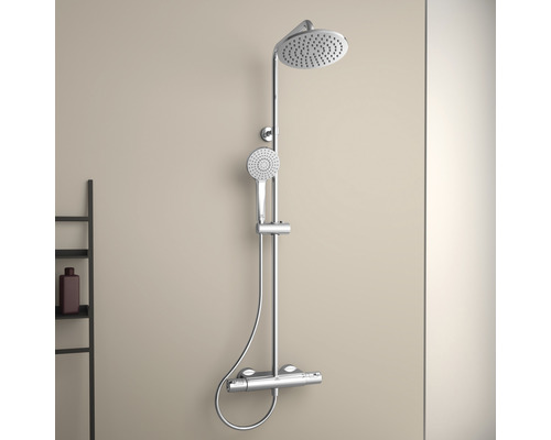 Sprchový panel s hlavovou a ruční sprchou