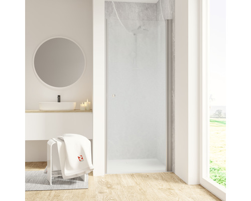 Sprchové dveře do niky SCHULTE Garant 2.0 90 x 90 cm barva rámu hliník dekor skla mlha D880106-3 01 171 3